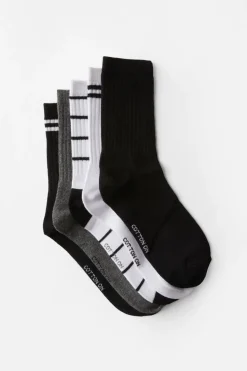 5Pk Crew Sock