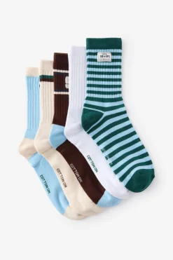 5Pk Crew Sock