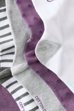 5Pk Fine Crew Sock