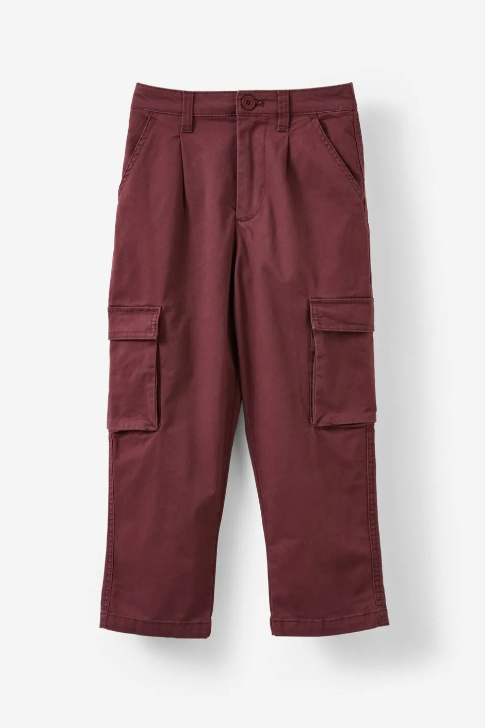 Pleat Front Cargo Pant