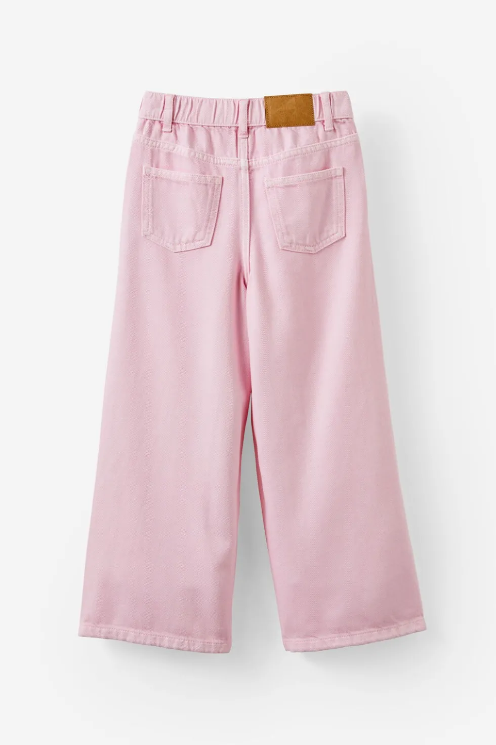 Pleat Front Relaxed Denim Jean