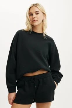 Plush Crew Sweatshirt
