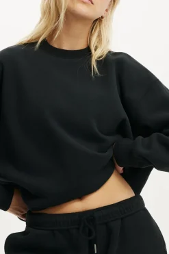 Plush Crew Sweatshirt
