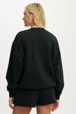 Plush Crew Sweatshirt
