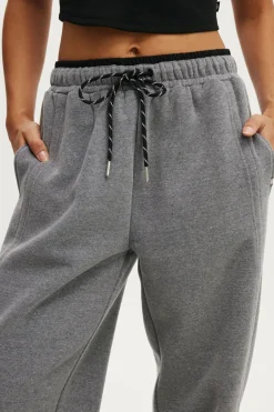 Plush Double Waistband Sweatpant