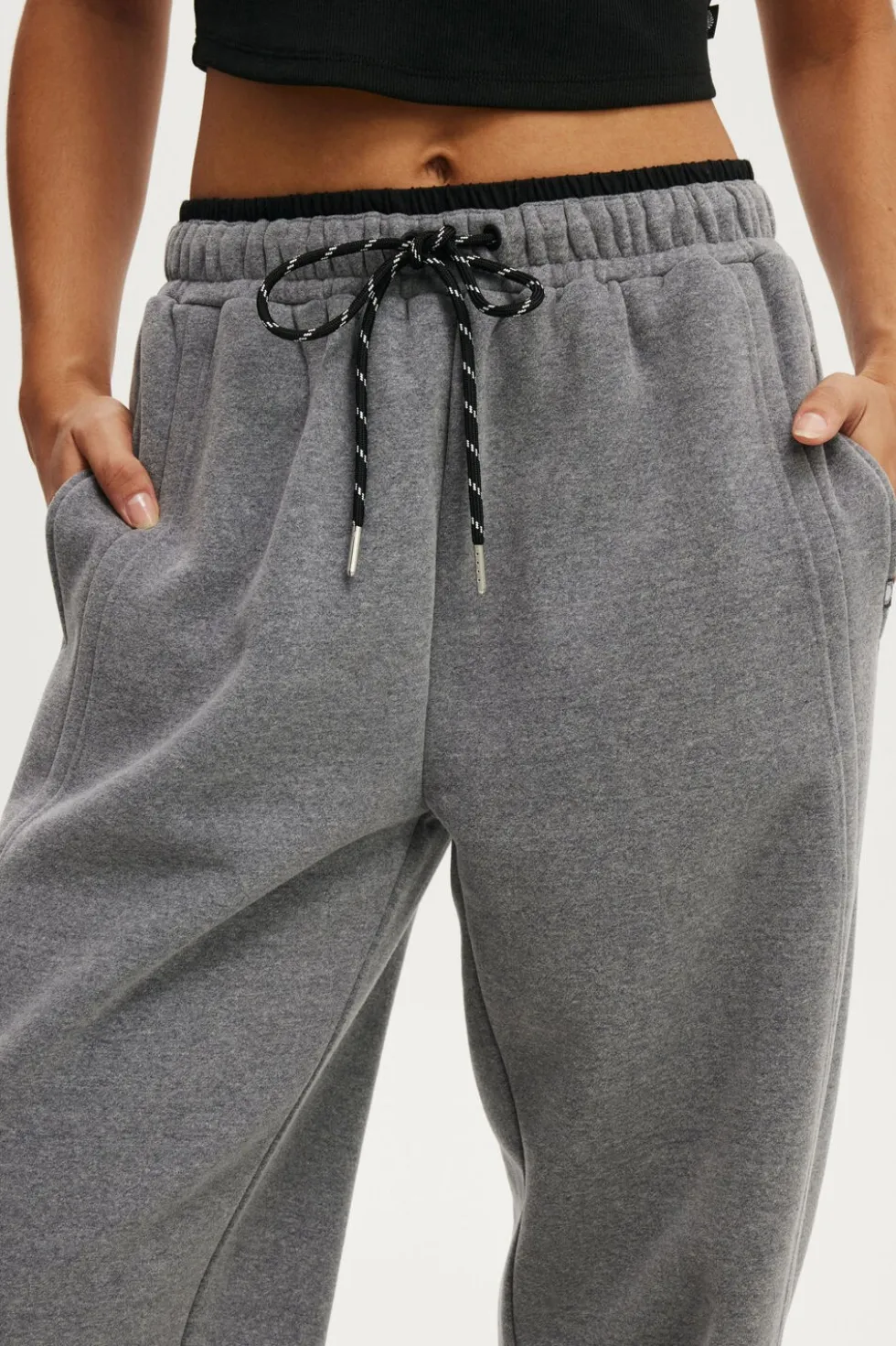 Plush Double Waistband Sweatpant