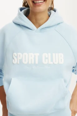 Plush Premium Graphic Raglan Hoodie