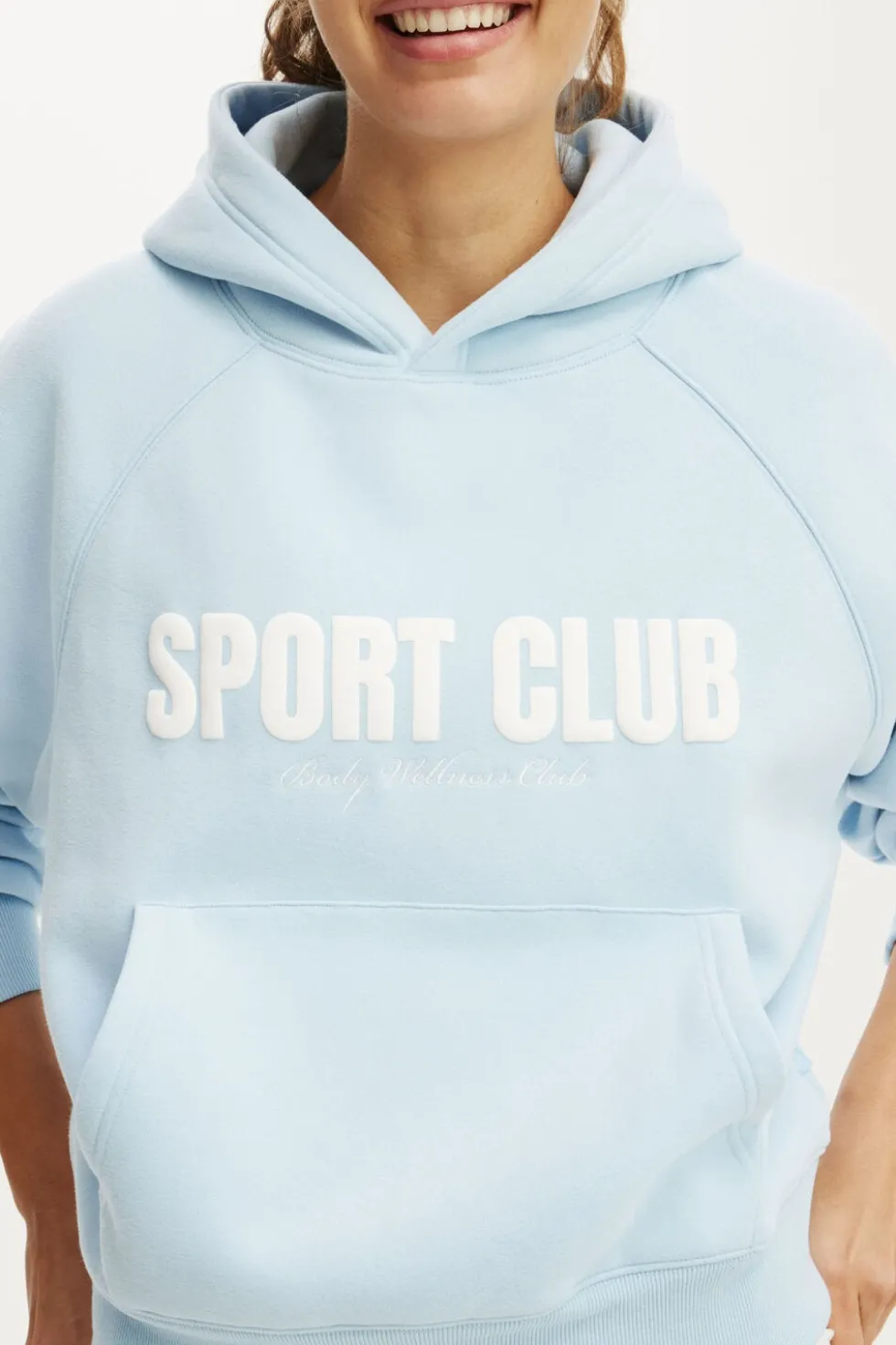 Plush Premium Graphic Raglan Hoodie