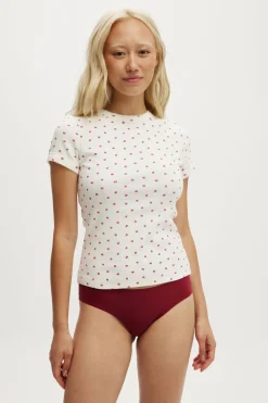 Pointelle Sleep Tee
