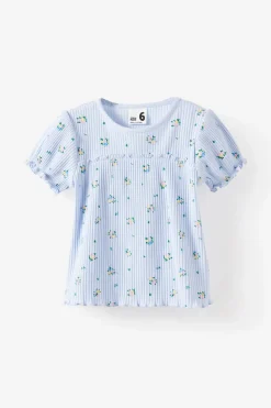 Posie Short Sleeve Babydoll Top