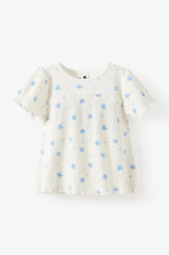 Posie Short Sleeve Babydoll Top