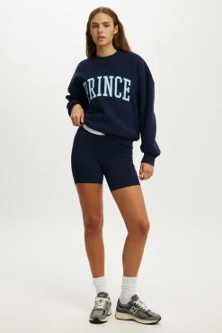 Prince Plush Drop Shoulder Sweatshirt