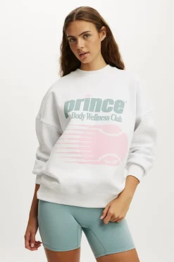 Prince Plush Drop Shoulder Sweatshirt