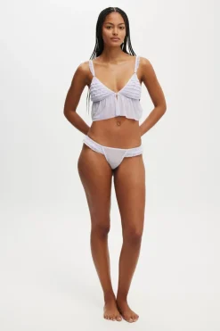 Rara Ruffle Longline Bralette