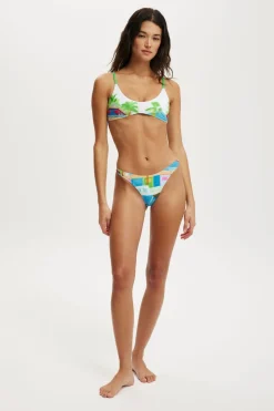 Refined High Side Brazilian Bikini Bottom