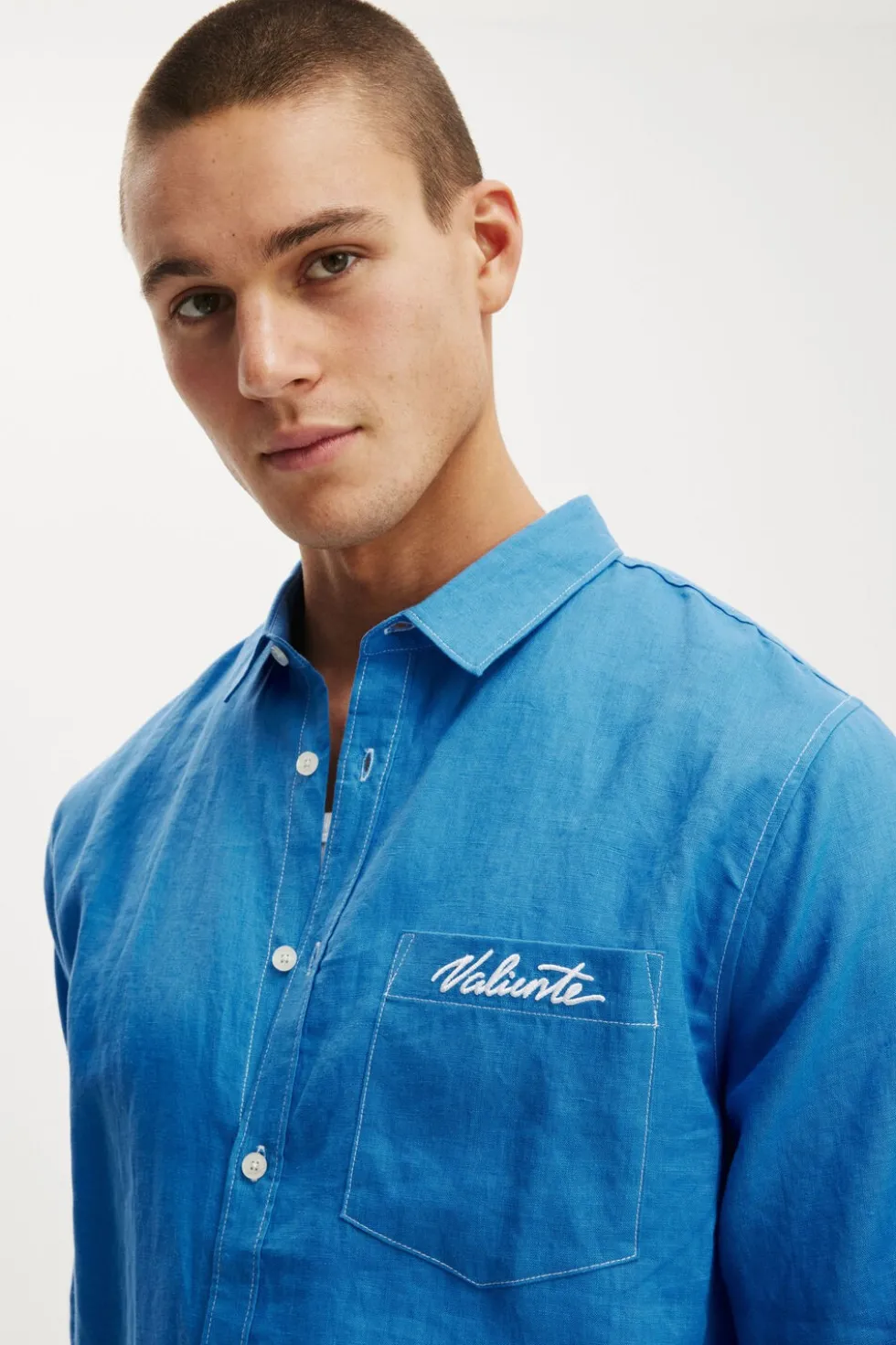Relaxed Linen Long Sleeve Shirt