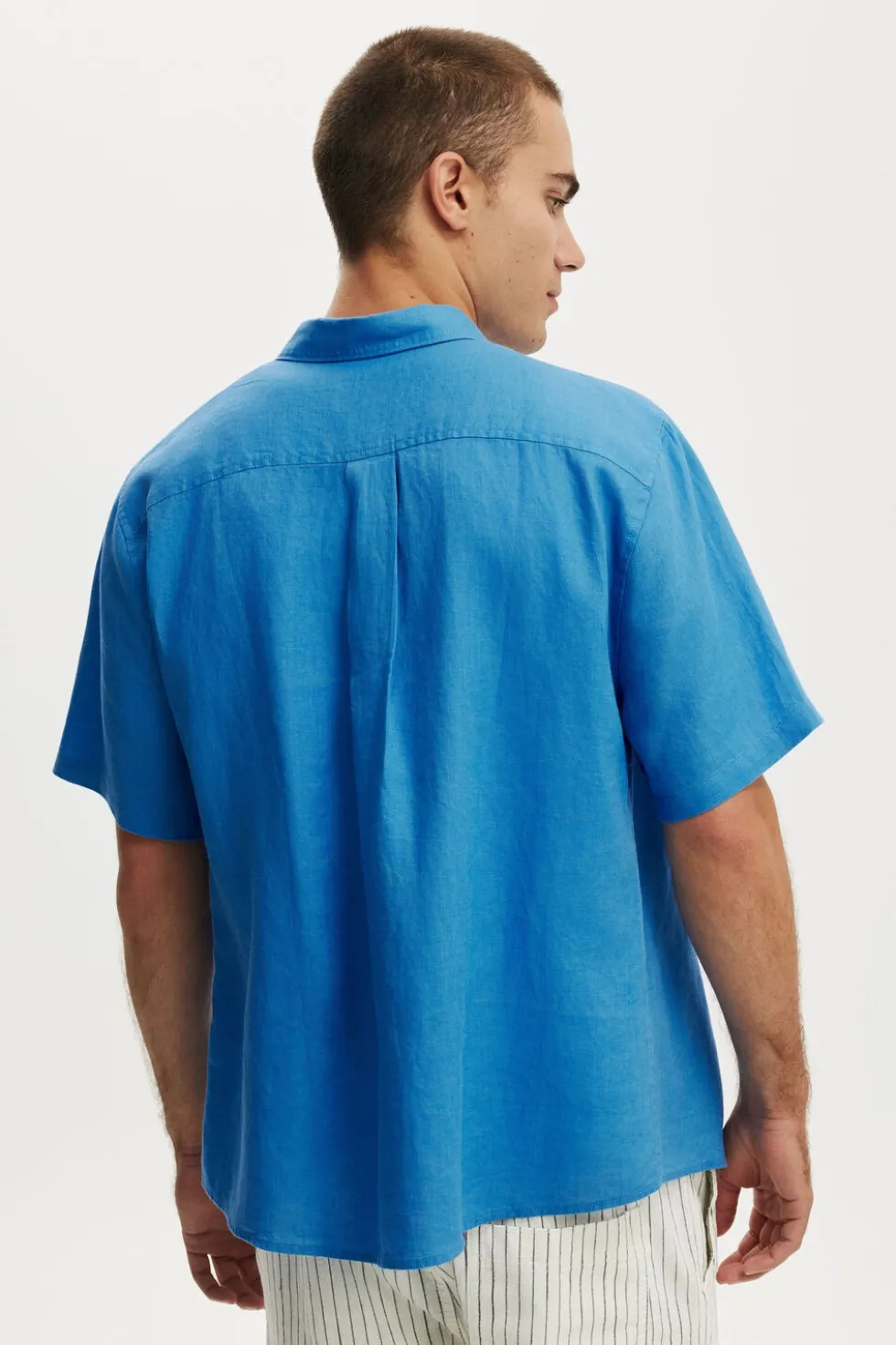 Relaxed Linen Short Sleeve Shirt