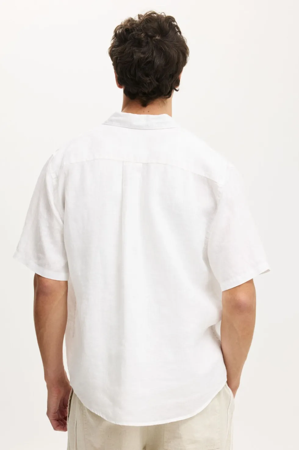 Relaxed Linen Short Sleeve Shirt