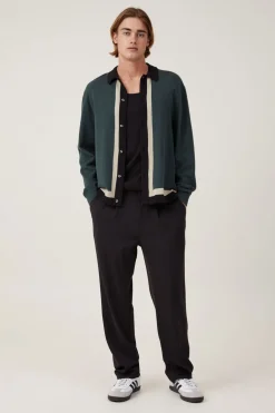 Relaxed Pleated Pant