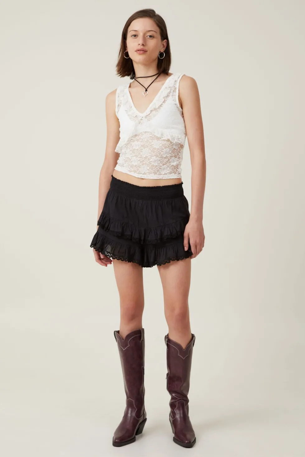Rylee Ruffle Short