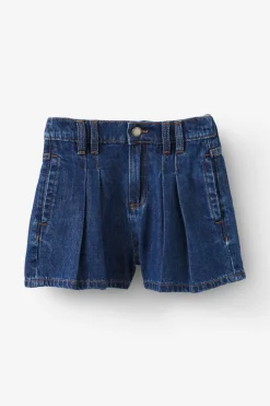 Sarai Pleat Front Denim Short