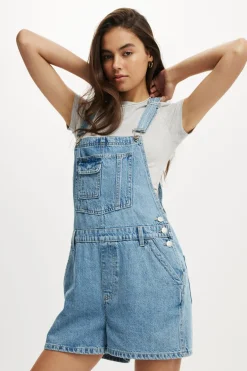 Short Denim Overall