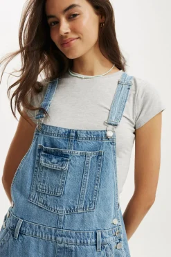 Short Denim Overall