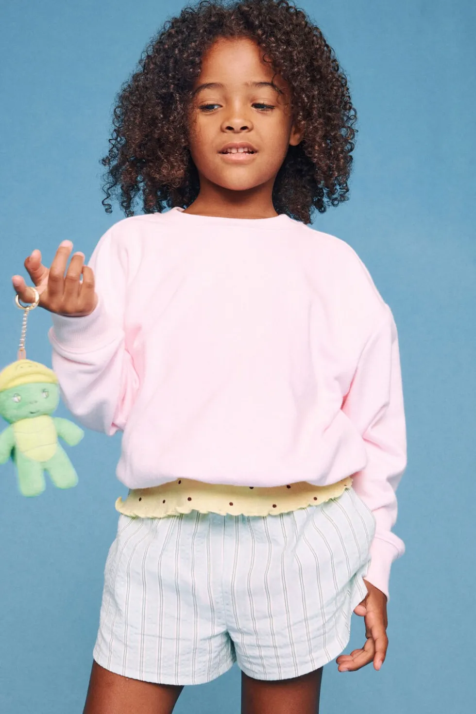 Sienna Bubble Hem Oversize Crew