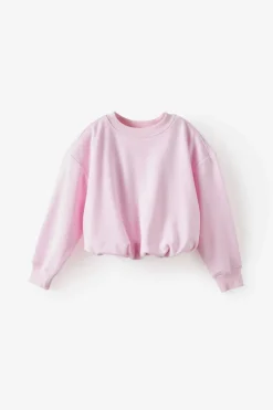 Sienna Bubble Hem Oversize Crew