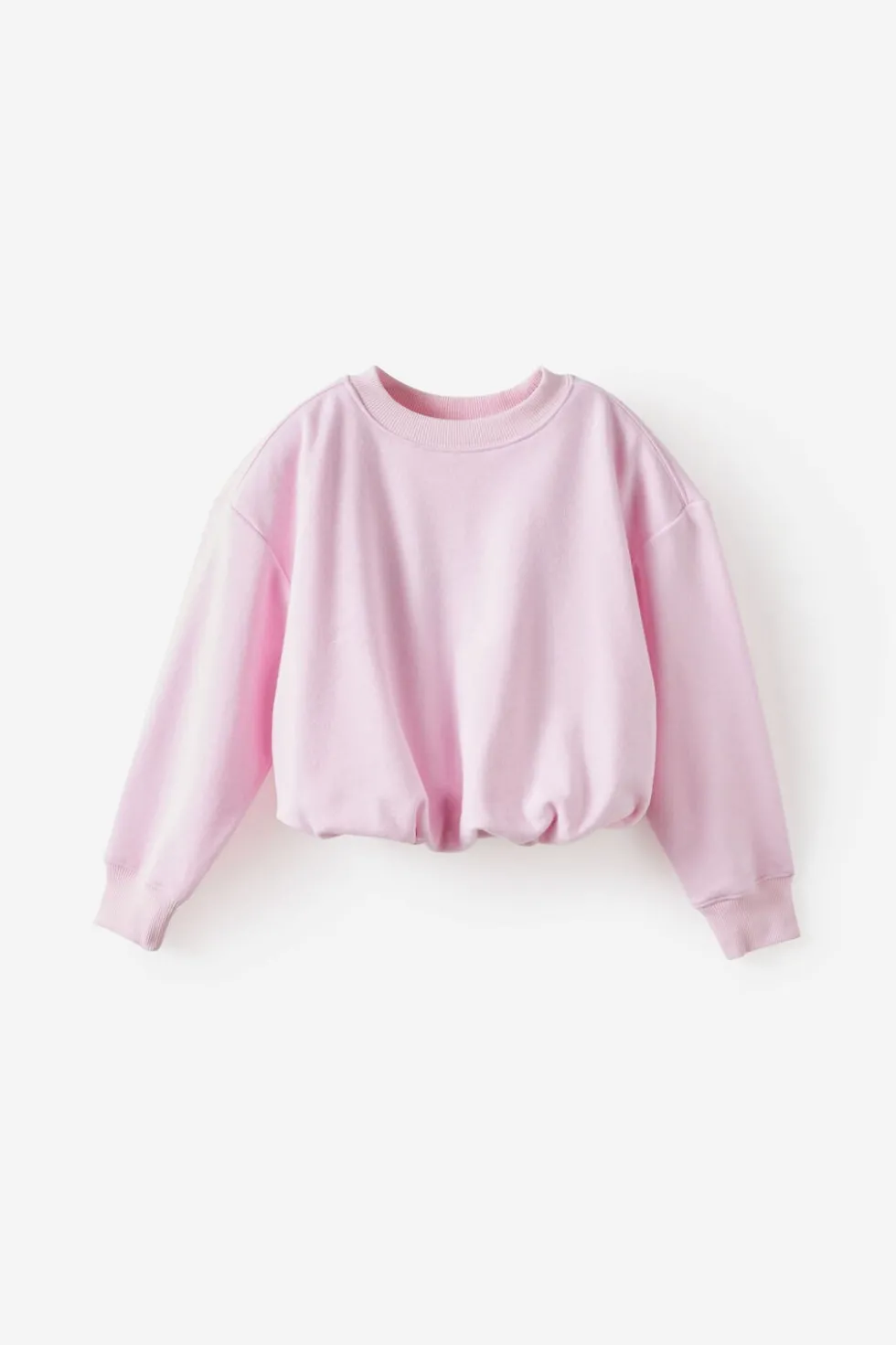 Sienna Bubble Hem Oversize Crew