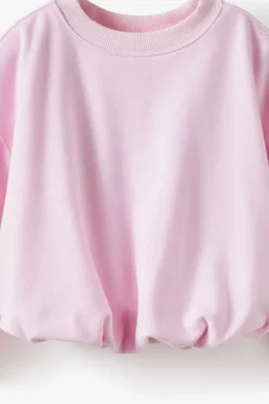 Sienna Bubble Hem Oversize Crew