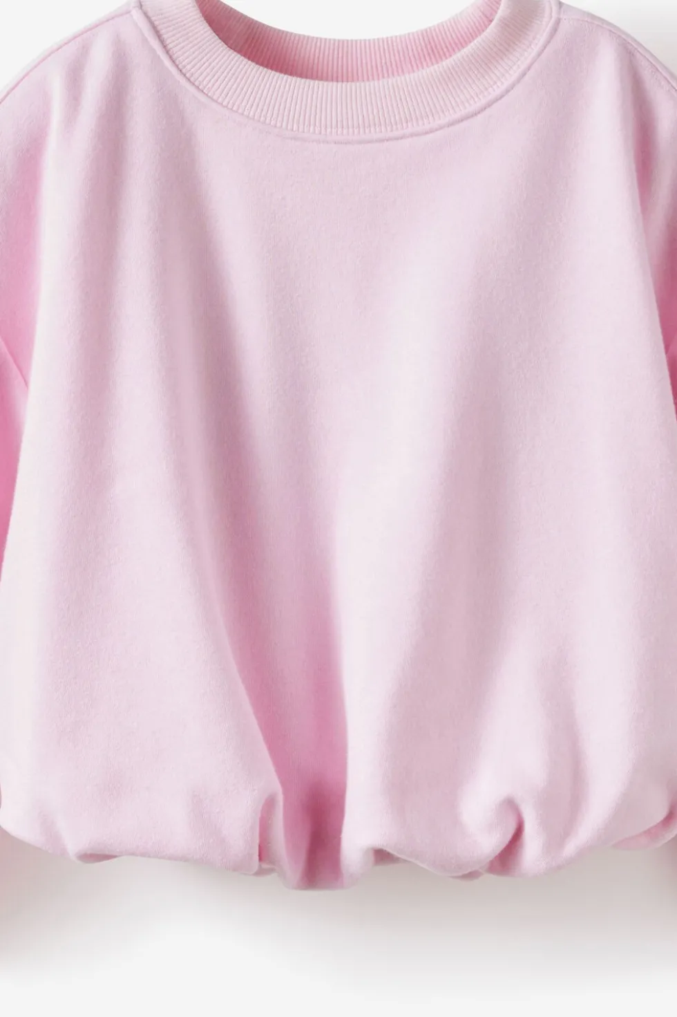 Sienna Bubble Hem Oversize Crew