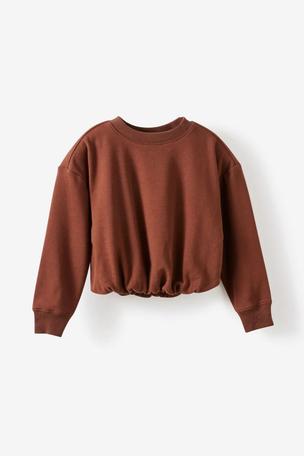 Sienna Bubble Hem Oversize Crew