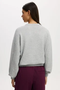 Slouchy Knit Sweater