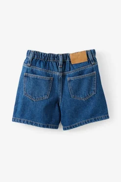 Snap Front Denim Short