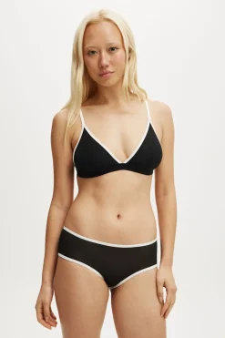 Sporty Mesh Cheeky Boyleg Brief
