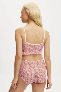 Stretch Lace Scoop Bralette