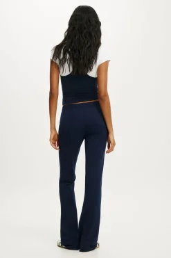 Stretch Modal Fleece Bootleg Sweatpant