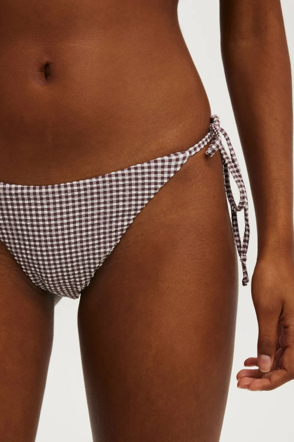 String Tie Side Brazilian Bikini Bottom