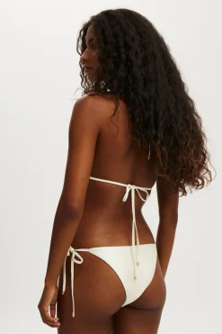 String Tie Side Brazilian Bikini Bottom