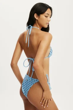String Triangle Bikini Top
