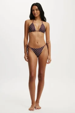 String Triangle Bikini Top