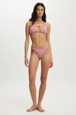 String Triangle Bikini Top
