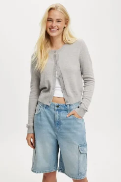 Super Baggy Cargo Denim Jort