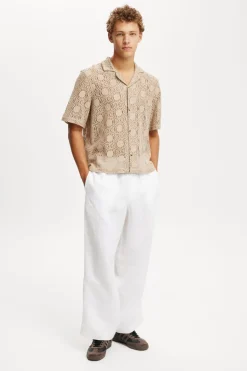 Super Baggy Linen Pant