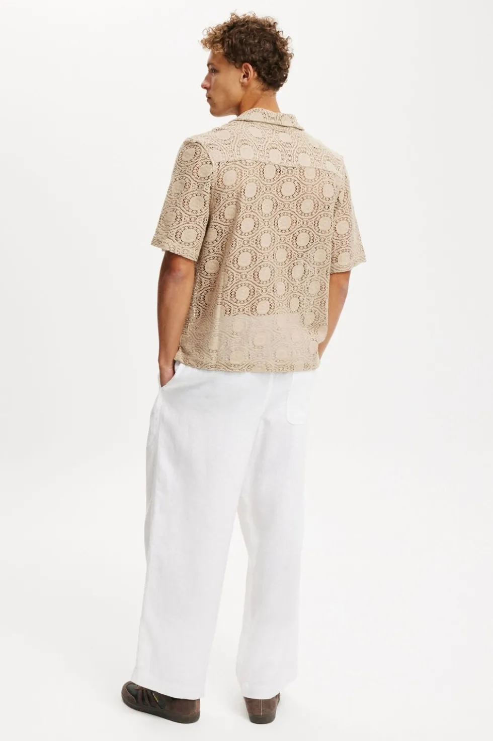 Super Baggy Linen Pant