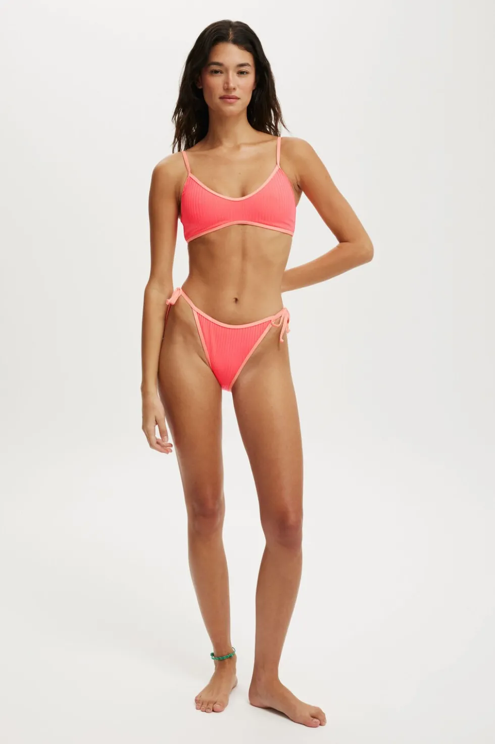 Super Scoop Bikini Top