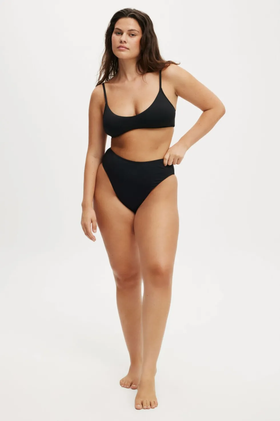 Super Scoop Bikini Top