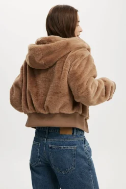 Teddy Hooded Jacket