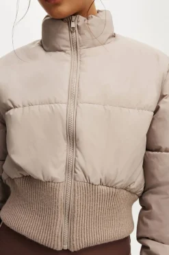The Mother Puffer Contour Jacket